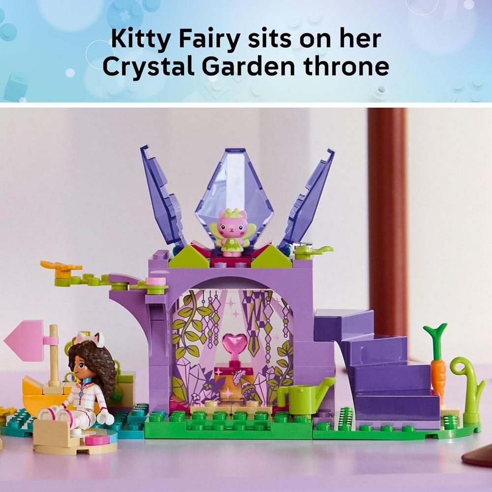 LEGO GABBY'S DOLLHOUSE MONTAÑA DE DULCES Y JARDÍN DE GATITOS, CONSTRUCCIÓN - 6
