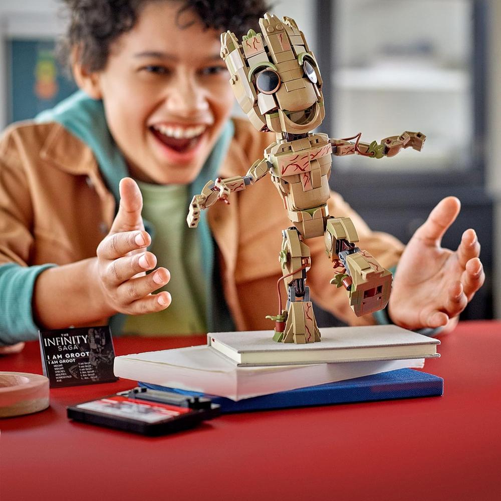 LEGO MARVEL YO SOY GROOT SET DE CONSTRUCCIÓN CON FIGURA BABY GROOT COLECCIONABLE - 6