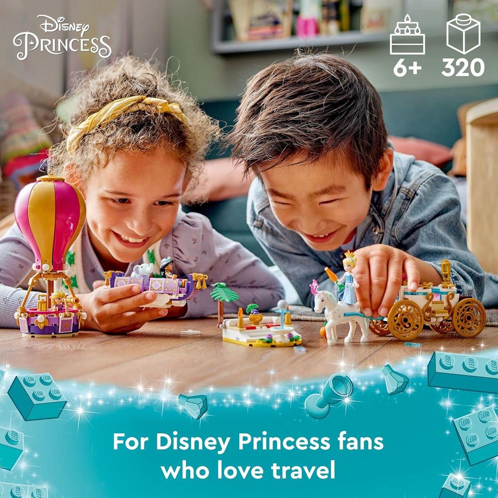 LEGO DISNEY PRINCESS VIAJE ENCANTADO SET 3 EN 1 CON CARRUAJE Y GLOBO AEROSTÁTICO - 2