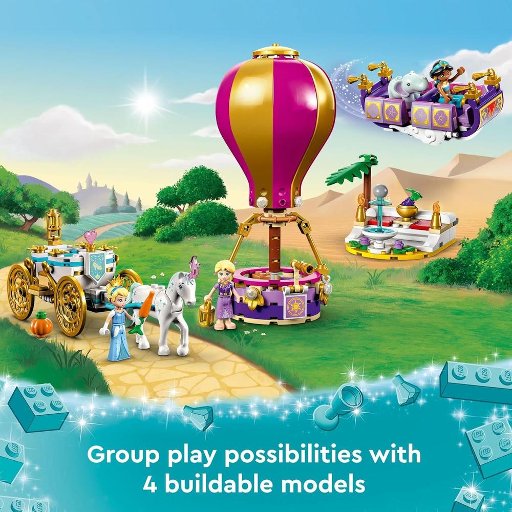 LEGO DISNEY PRINCESS VIAJE ENCANTADO SET 3 EN 1 CON CARRUAJE Y GLOBO AEROSTÁTICO - 5