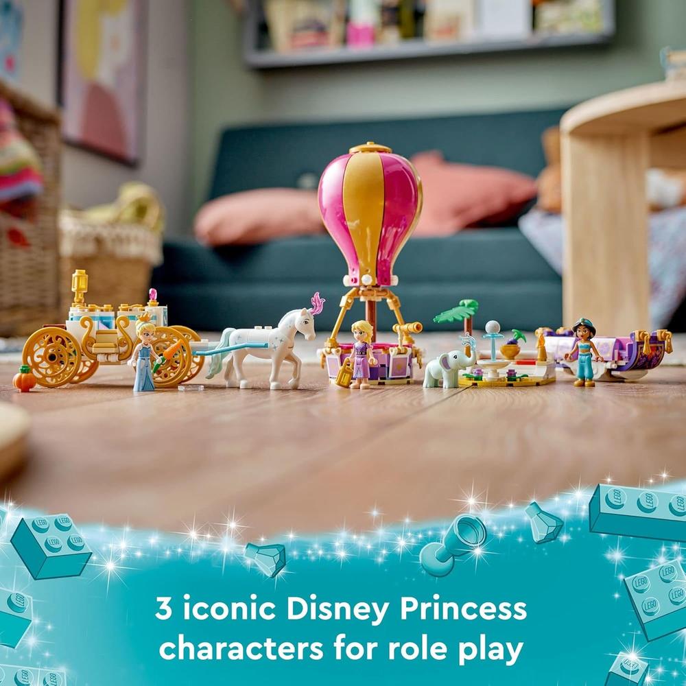 LEGO DISNEY PRINCESS VIAJE ENCANTADO SET 3 EN 1 CON CARRUAJE Y GLOBO AEROSTÁTICO - 6