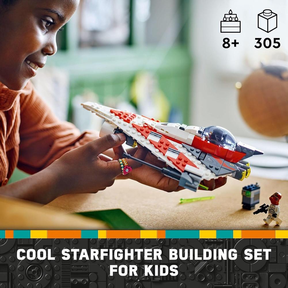 LEGO STAR WARS JEDI BOB'S STARFIGHTER CON MINIFIGURA DE JEDI BOB - 2
