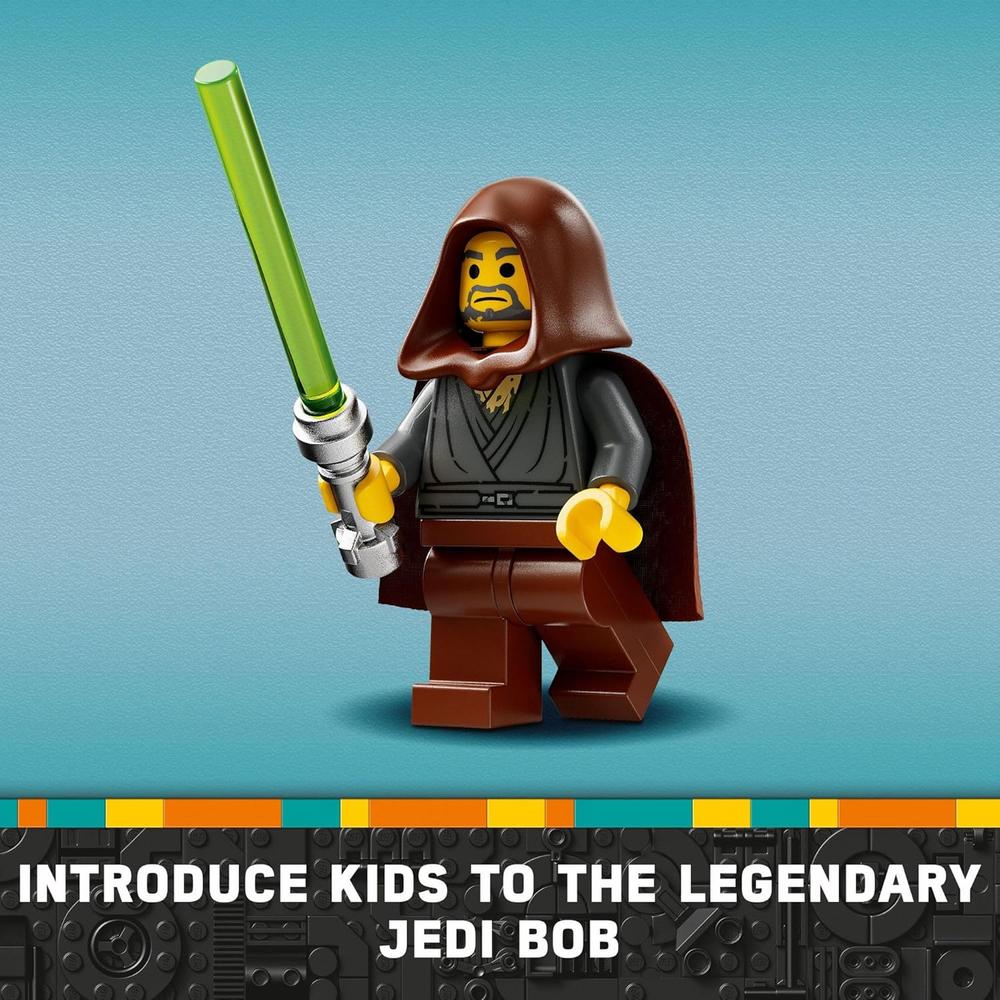 LEGO STAR WARS JEDI BOB'S STARFIGHTER CON MINIFIGURA DE JEDI BOB - 5