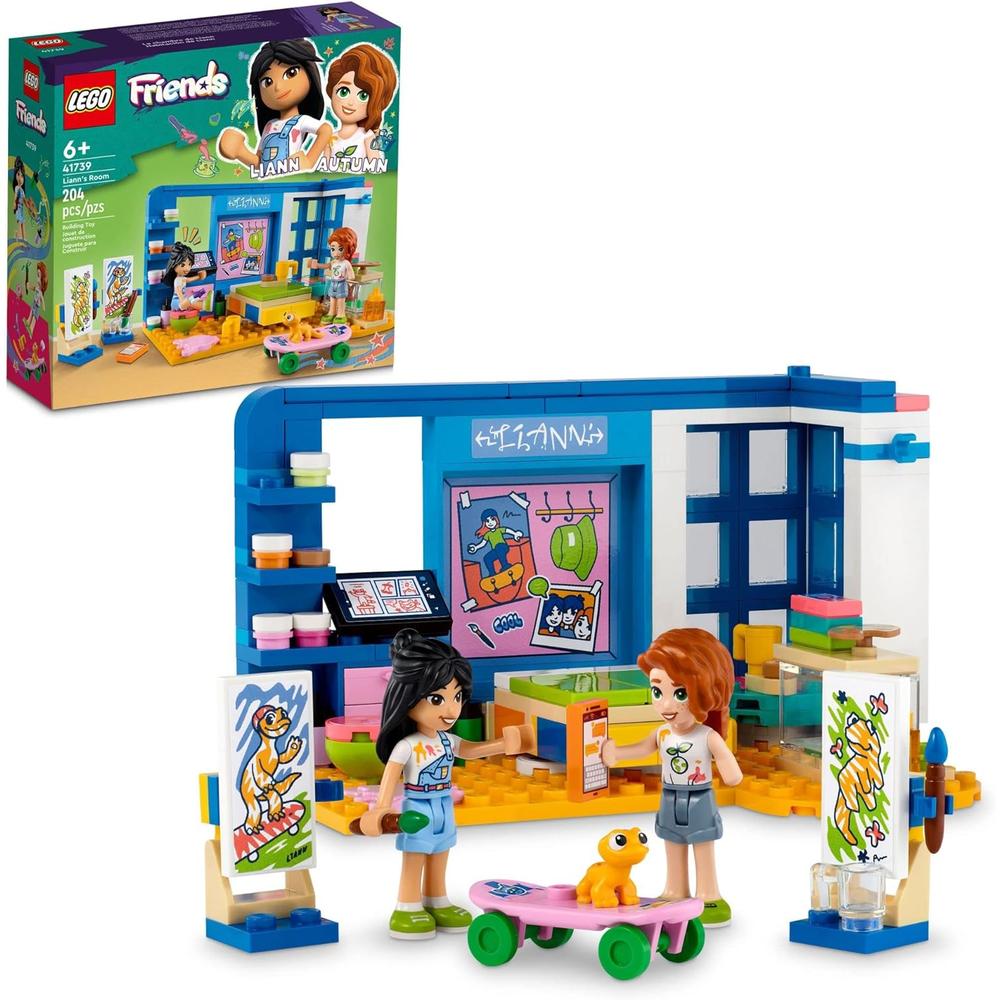 LEGO FRIENDS HABITACIÓN DE LIANN SET DE JUEGO COLECCIONABLE CON MINIMUÑECAS - 1