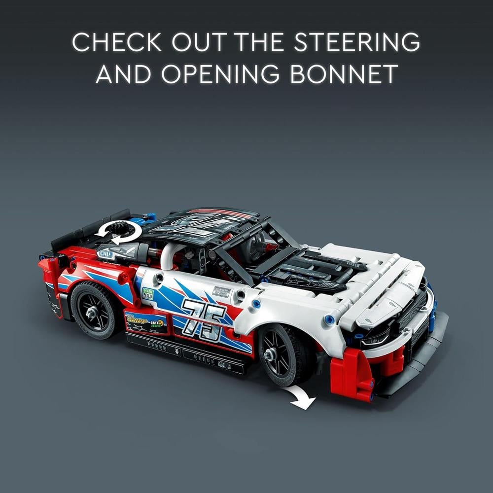 LEGO TECHNIC NASCAR CHEVROLET CAMARO SET DE COCHE DE CARRERAS COLECCIONABLE - 4