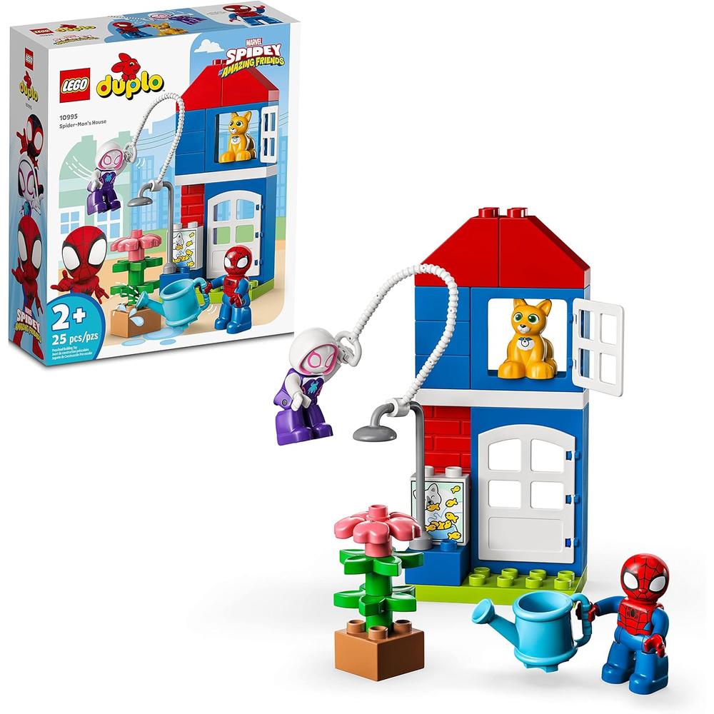 LEGO DUPLO MARVEL CASA DE SPIDER-MAN JUGUETE DE SUPERHÉROES PARA NIÑOS - 1