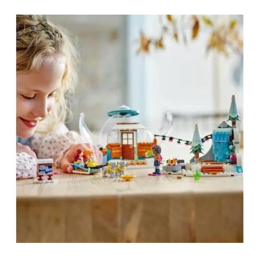 LEGO FRIENDS AVENTURA NAVIDEÑA EN EL IGLÚ CON 3 MUÑECAS Y 2 PERROS - 2