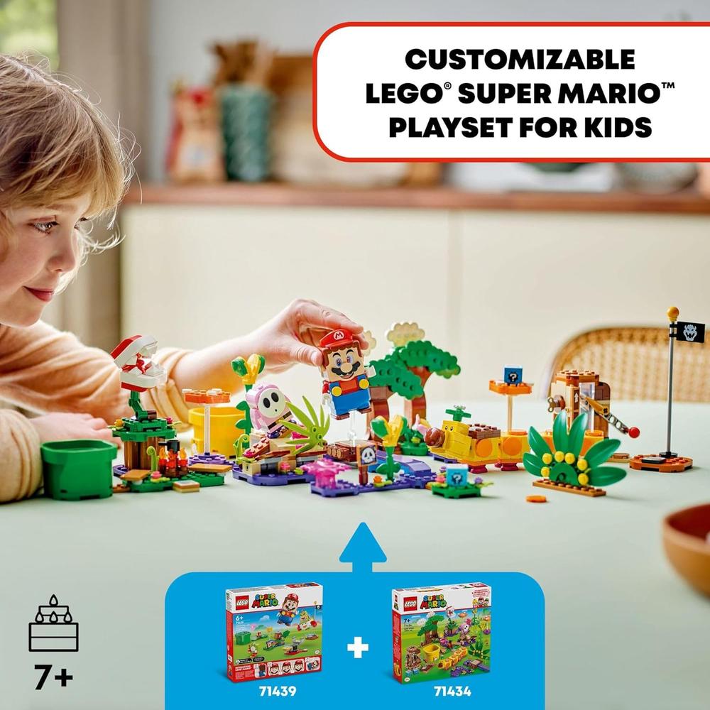 LEGO SUPER MARIO SODA JUNGLE MAKER, SET DE JUEGO CON SHY GUY Y WIGGLER - 2