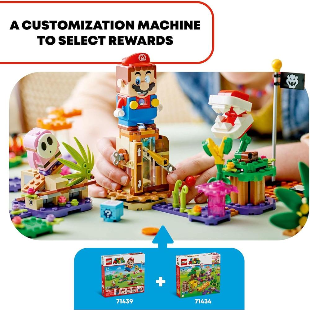 LEGO SUPER MARIO SODA JUNGLE MAKER, SET DE JUEGO CON SHY GUY Y WIGGLER - 3
