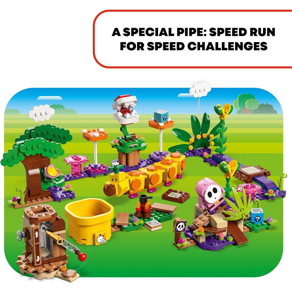 LEGO SUPER MARIO SODA JUNGLE MAKER, SET DE JUEGO CON SHY GUY Y WIGGLER - 5