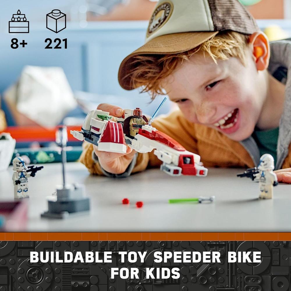 LEGO STAR WARS ESCAPE SPEEDER BARC CON GROGU Y KELLERAN BEQ - 2