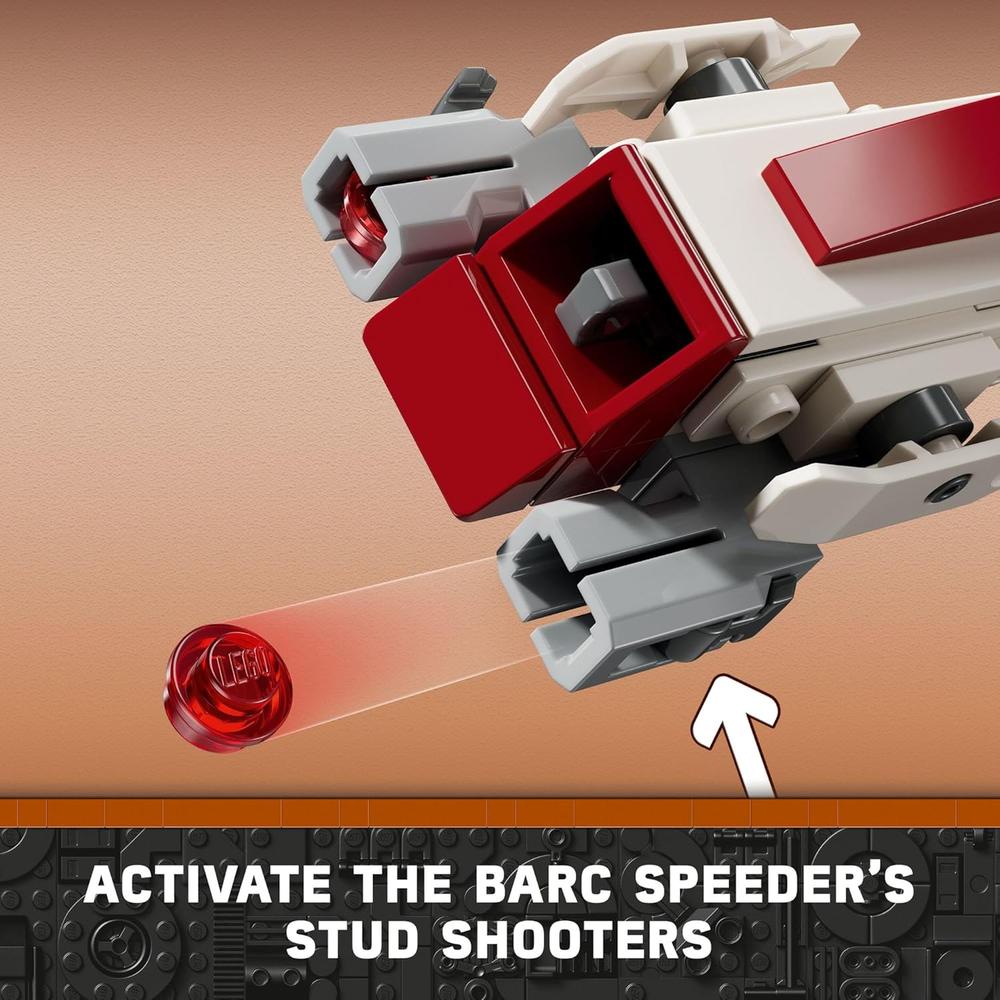 LEGO STAR WARS ESCAPE SPEEDER BARC CON GROGU Y KELLERAN BEQ - 6