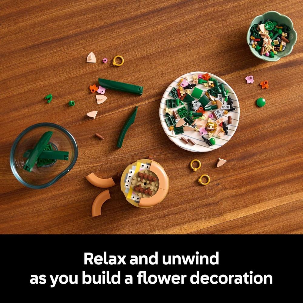 LEGO BOTANICALS MINI ORQUÍDEAS, DECORACIÓN ARTIFICIAL PARA EL HOGAR - 3