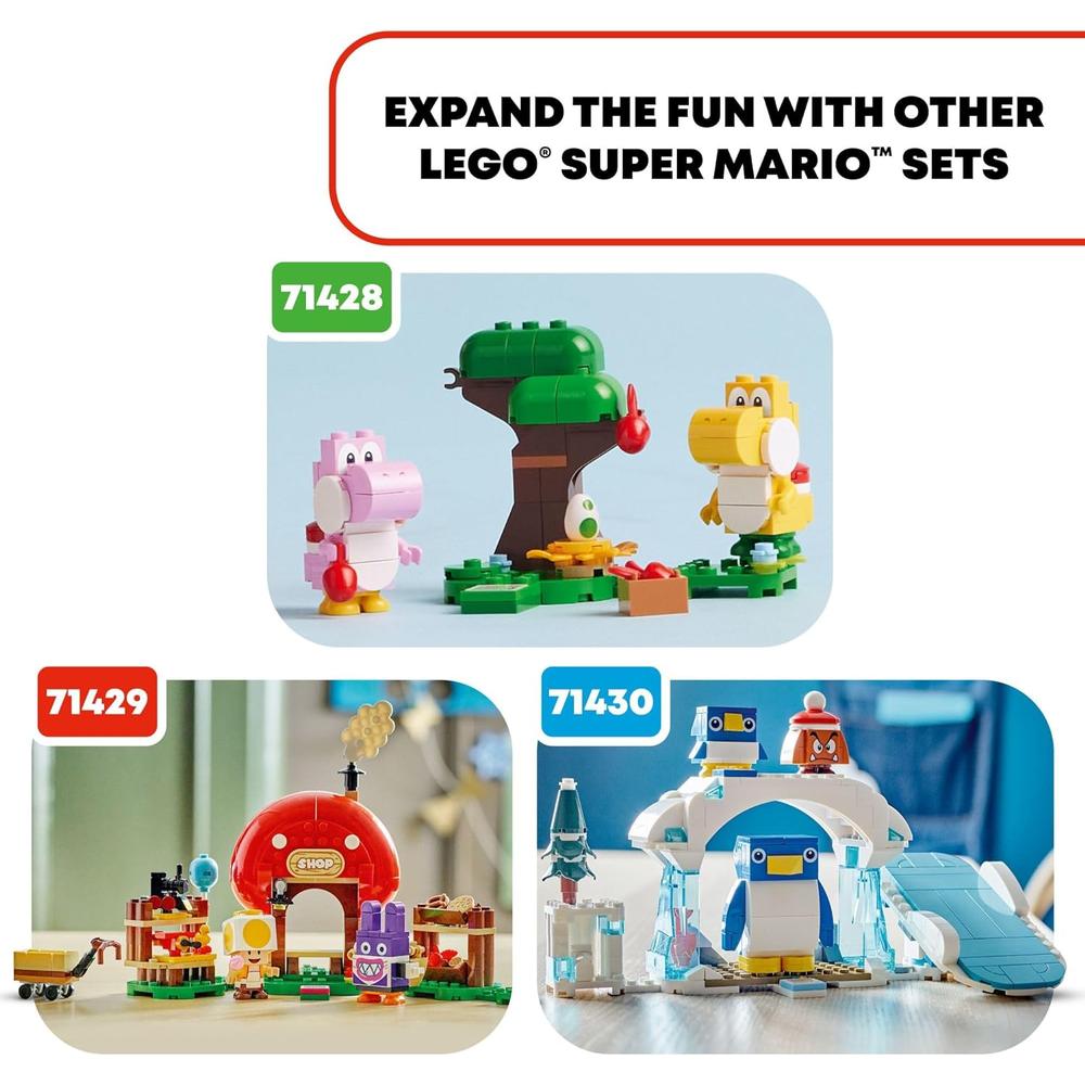 LEGO SUPER MARIO COCHE DEPORTIVO DE BOWSER, SET DE EXPANSIÓN PARA NIÑOS - 6