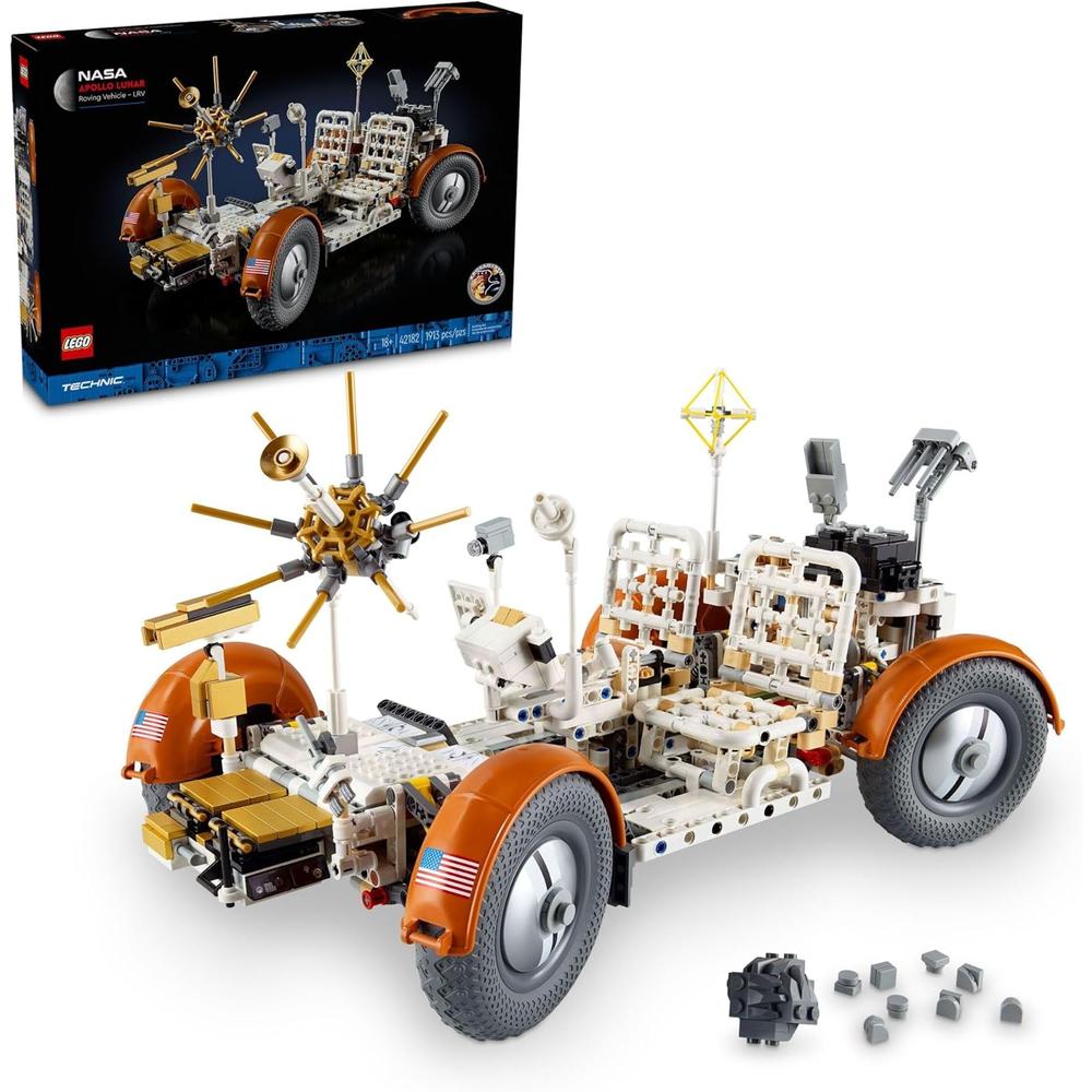LEGO TECHNIC NASA APOLLO VEHÍCULO LUNAR LRV, SET DE CONSTRUCCIÓN PARA ADULTOS - 1