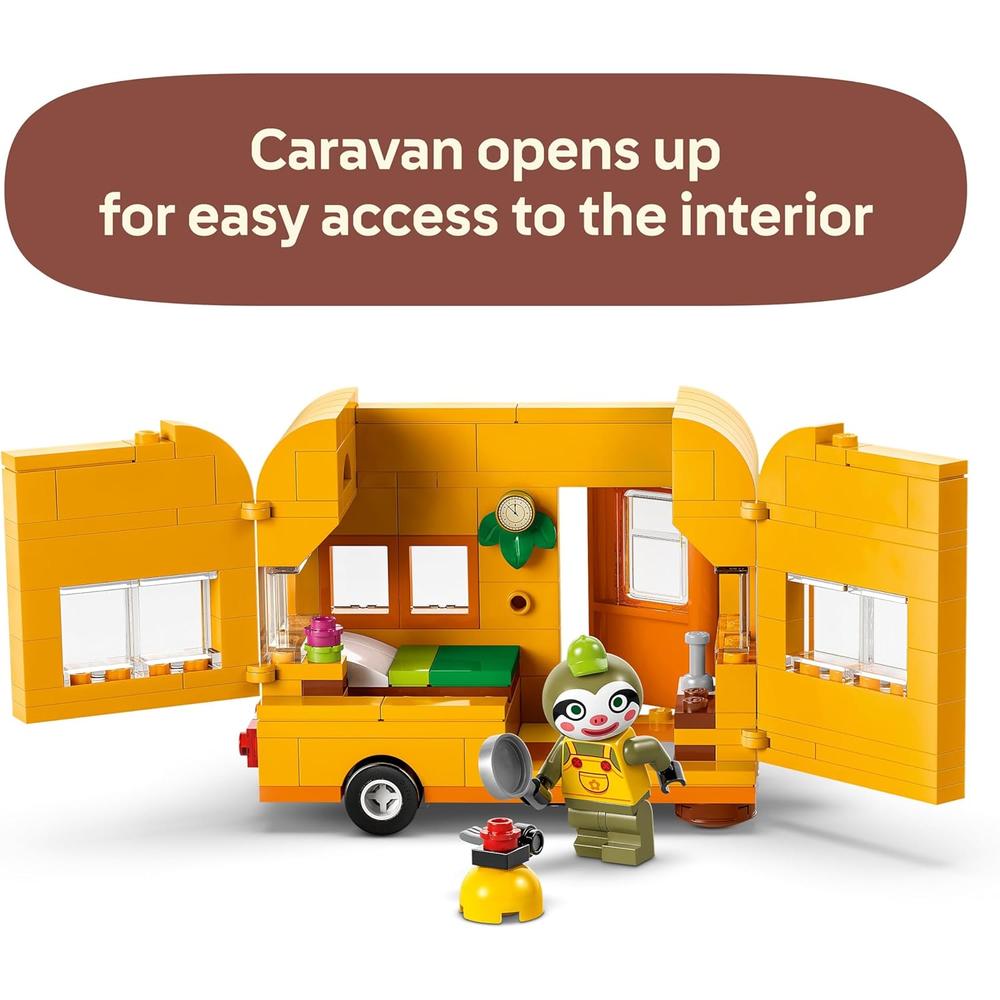 LEGO ANIMAL CROSSING CARAVANA Y TIENDA DE JARDÍN DE LEIF, INCLUYE FIGURA - 3