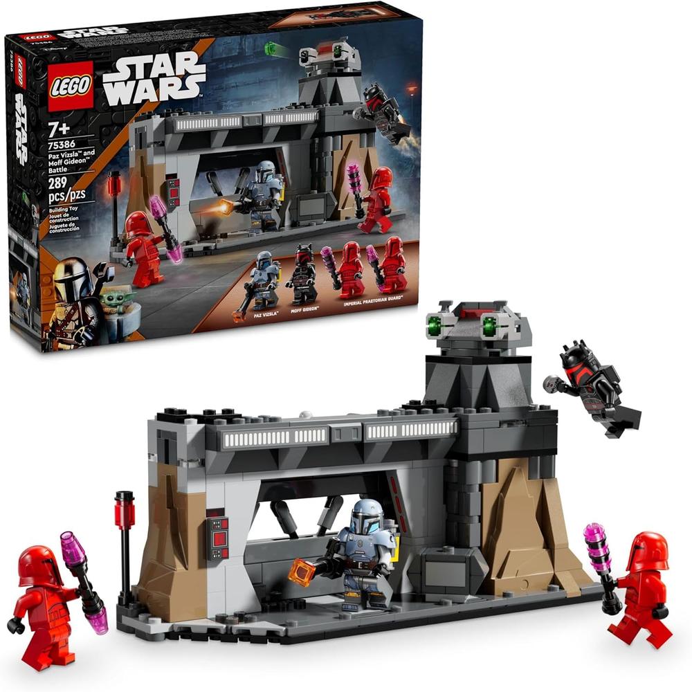 LEGO STAR WARS THE MANDALORIAN, BATALLA ENTRE PAZ VIZSLA Y MOFF GIDEON, SET - 1