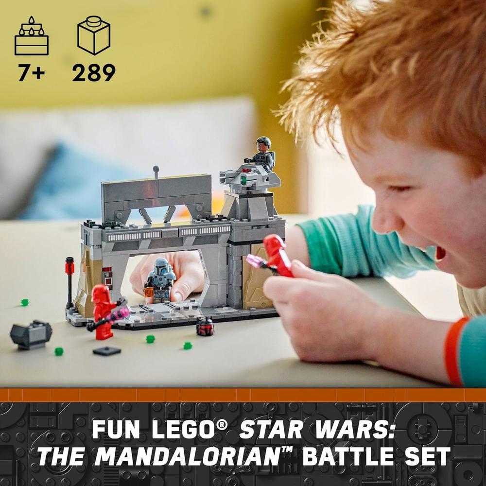 LEGO STAR WARS THE MANDALORIAN, BATALLA ENTRE PAZ VIZSLA Y MOFF GIDEON, SET - 2