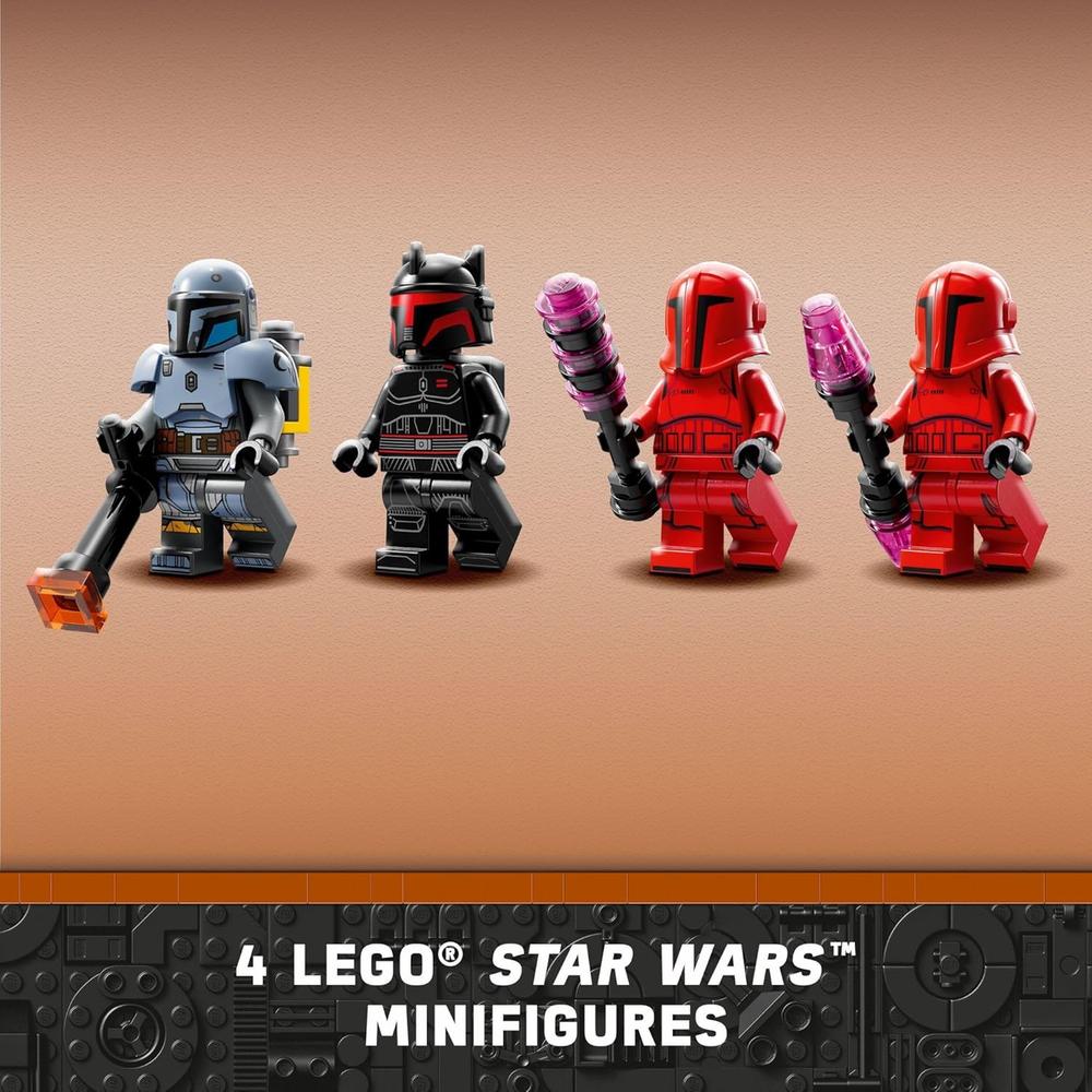 LEGO STAR WARS THE MANDALORIAN, BATALLA ENTRE PAZ VIZSLA Y MOFF GIDEON, SET - 4