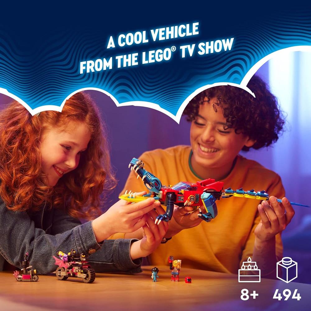 LEGO DREAMZZZ COCHE COCODRILO SET DE CONSTRUCCIÓN 2 EN 1 DE COCHE A CAMIÓN Y MINIBARCO CON MINIFIGURAS - 3