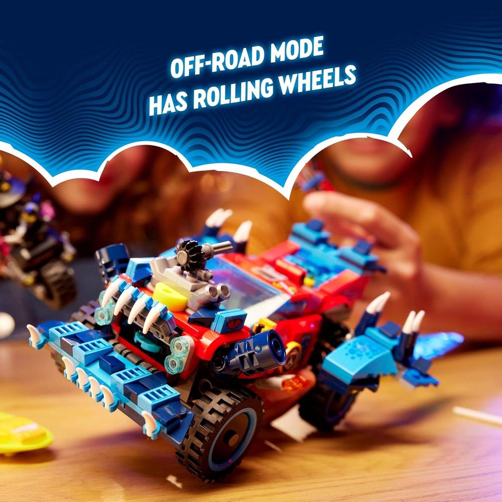 LEGO DREAMZZZ COCHE COCODRILO SET DE CONSTRUCCIÓN 2 EN 1 DE COCHE A CAMIÓN Y MINIBARCO CON MINIFIGURAS - 5