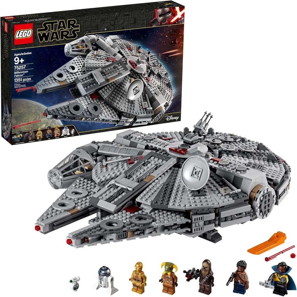 LEGO STAR WARS HALCÓN MILENARIO NAVE ESPACIAL CON MINIFIGURAS COLECCIONABLE - 1