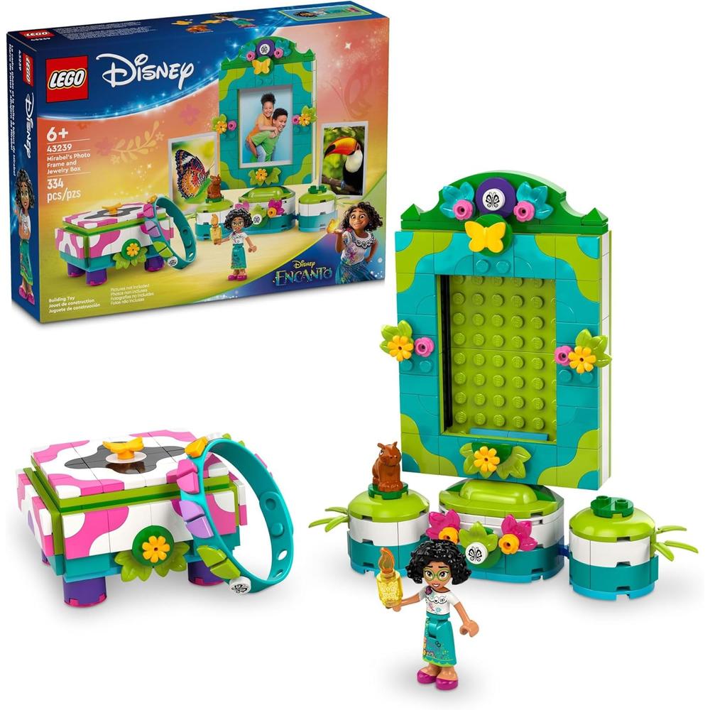 LEGO DISNEY ENCANTO MARCO DE FOTOS Y JOYERO DE MIRABEL, JUGUETE PARA NIÑOS - 1