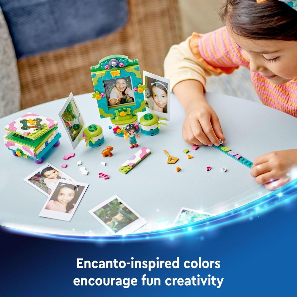 LEGO DISNEY ENCANTO MARCO DE FOTOS Y JOYERO DE MIRABEL, JUGUETE PARA NIÑOS - 5