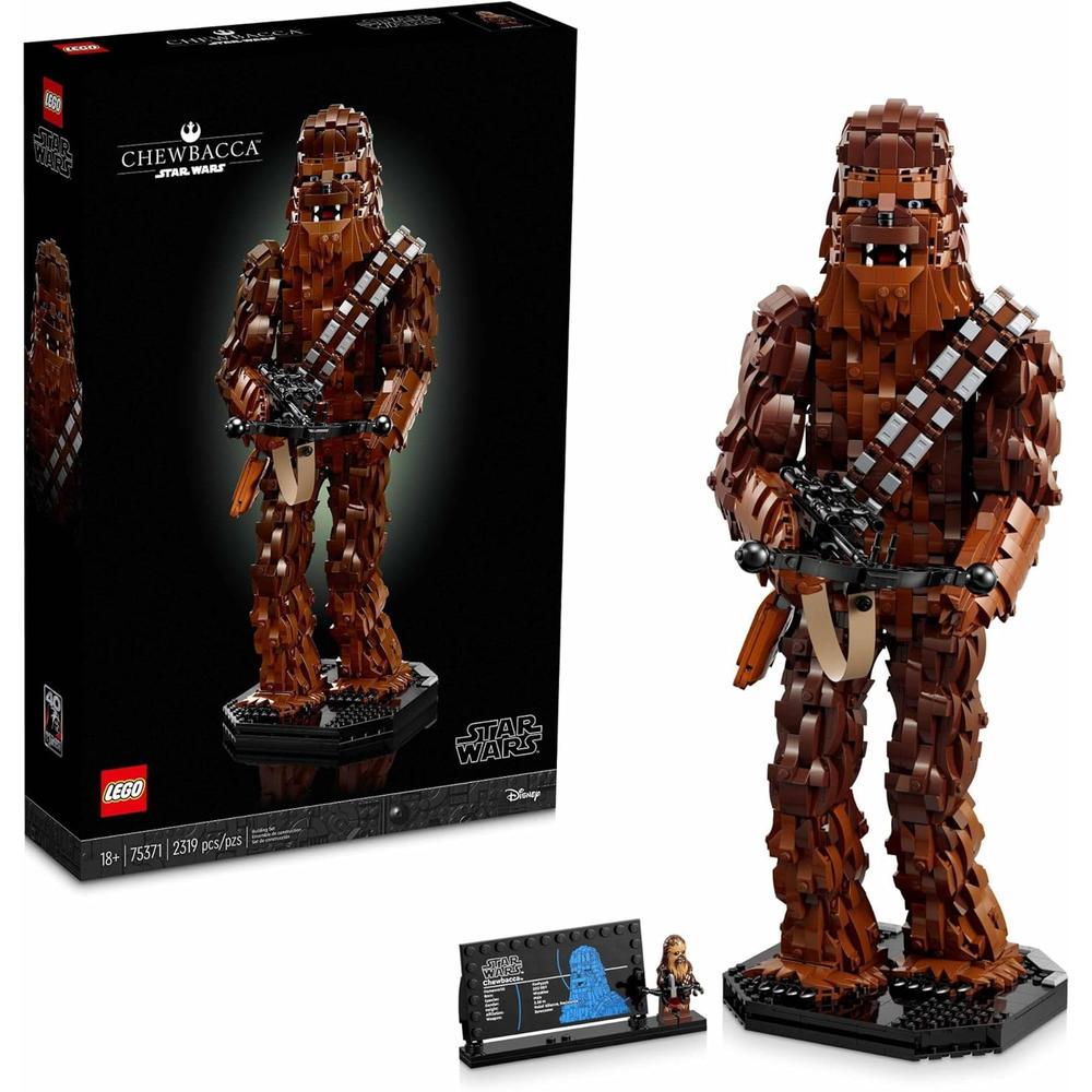 LEGO STAR WARS CHEWBACCA FIGURA COLECCIONABLE PARA ARMAR Y EXHIBIR - 1