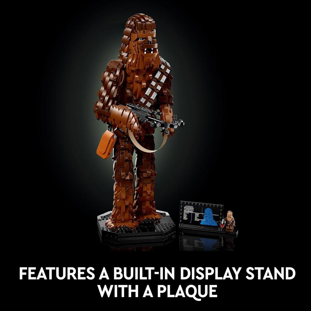 LEGO STAR WARS CHEWBACCA FIGURA COLECCIONABLE PARA ARMAR Y EXHIBIR - 6