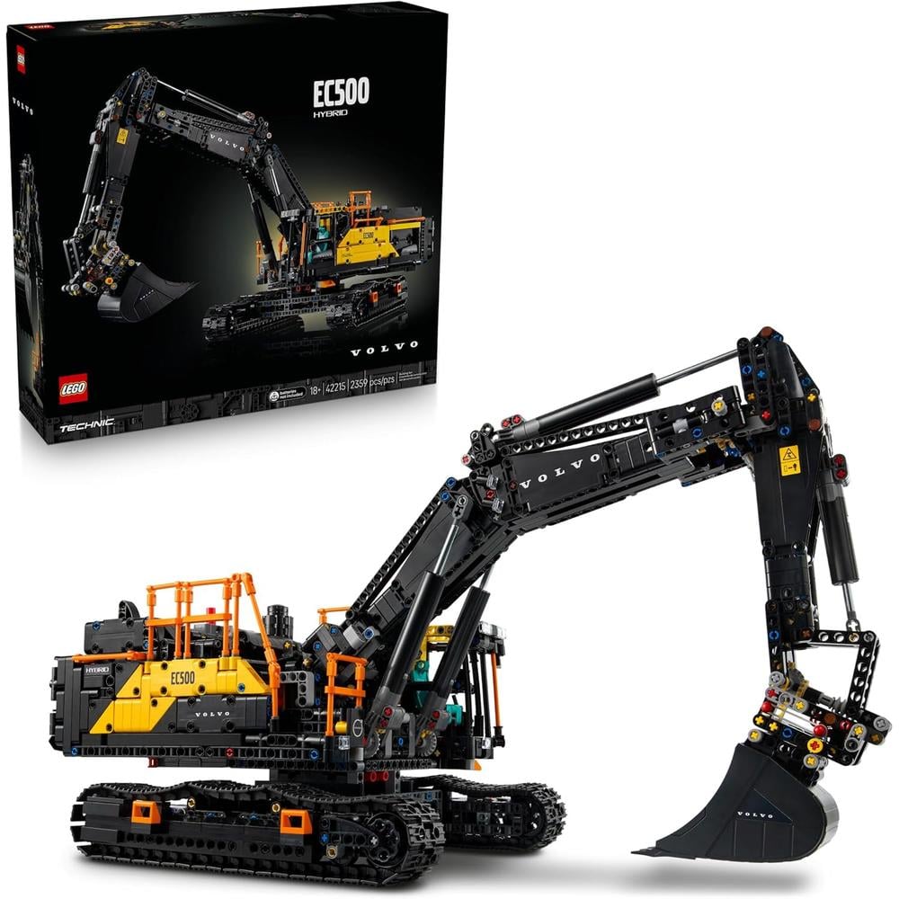 LEGO TECHNIC EXCAVADORA VOLVO EC500, KIT DE CONSTRUCCIÓN PARA ADULTOS - 1