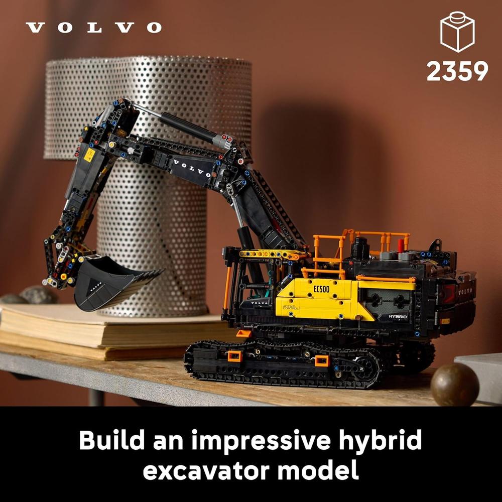 LEGO TECHNIC EXCAVADORA VOLVO EC500, KIT DE CONSTRUCCIÓN PARA ADULTOS - 2