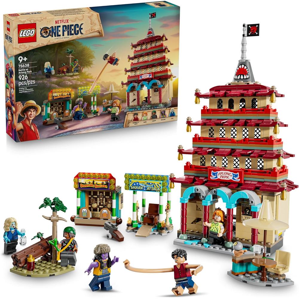 LEGO ONE PIECE BATALLA EN ARLONG PARK, SET DE CONSTRUCCIÓN Y 5 FIGURAS - 1