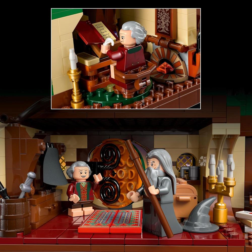 LEGO ICONS EL SEÑOR DE LOS ANILLOS: LA COMARCA, SET DIY COLECCIONABLE - 4