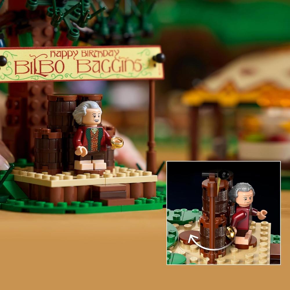 LEGO ICONS EL SEÑOR DE LOS ANILLOS: LA COMARCA, SET DIY COLECCIONABLE - 6