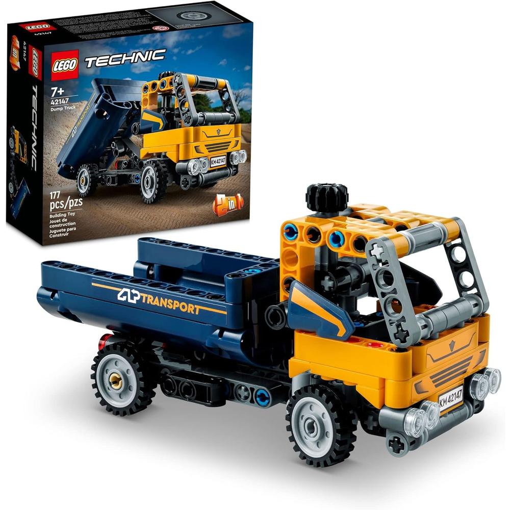 LEGO TECHNIC CAMIÓN VOLQUETE 2 EN 1 QUE SE TRANSFORMA EN EXCAVADORA JUGUETE - 1