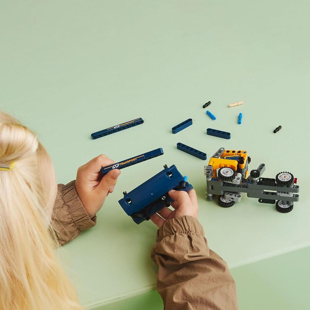 LEGO TECHNIC CAMIÓN VOLQUETE 2 EN 1 QUE SE TRANSFORMA EN EXCAVADORA JUGUETE - 3