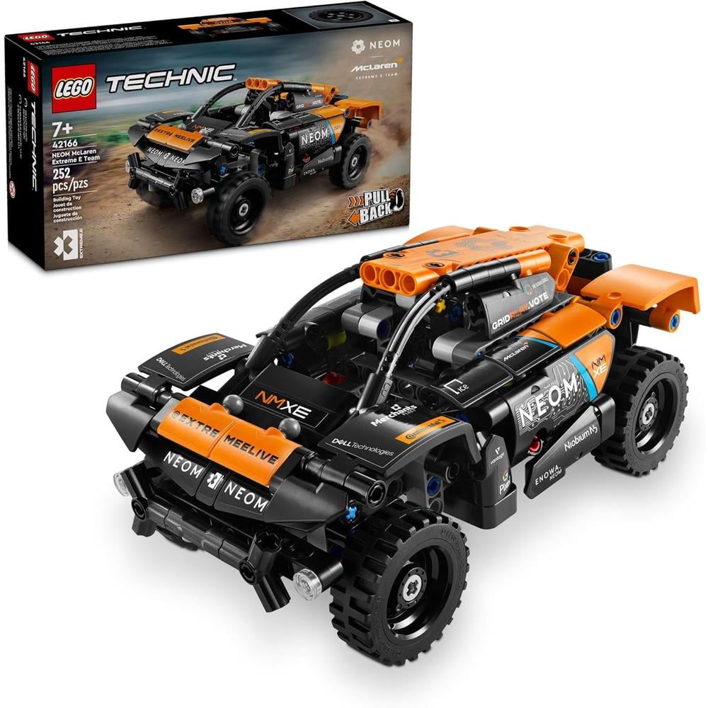 LEGO TECHNIC NEOM MCLAREN EXTREME E, COCHE DE CARRERAS TODOTERRENO DE FRICCIÓN - 1