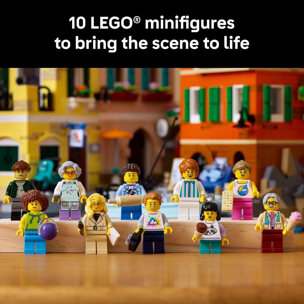 LEGO IDEAS RIVIERA ITALIANA, CONSTRUCCIÓN Y DECORACIÓN DIY PARA ADULTOS - 5