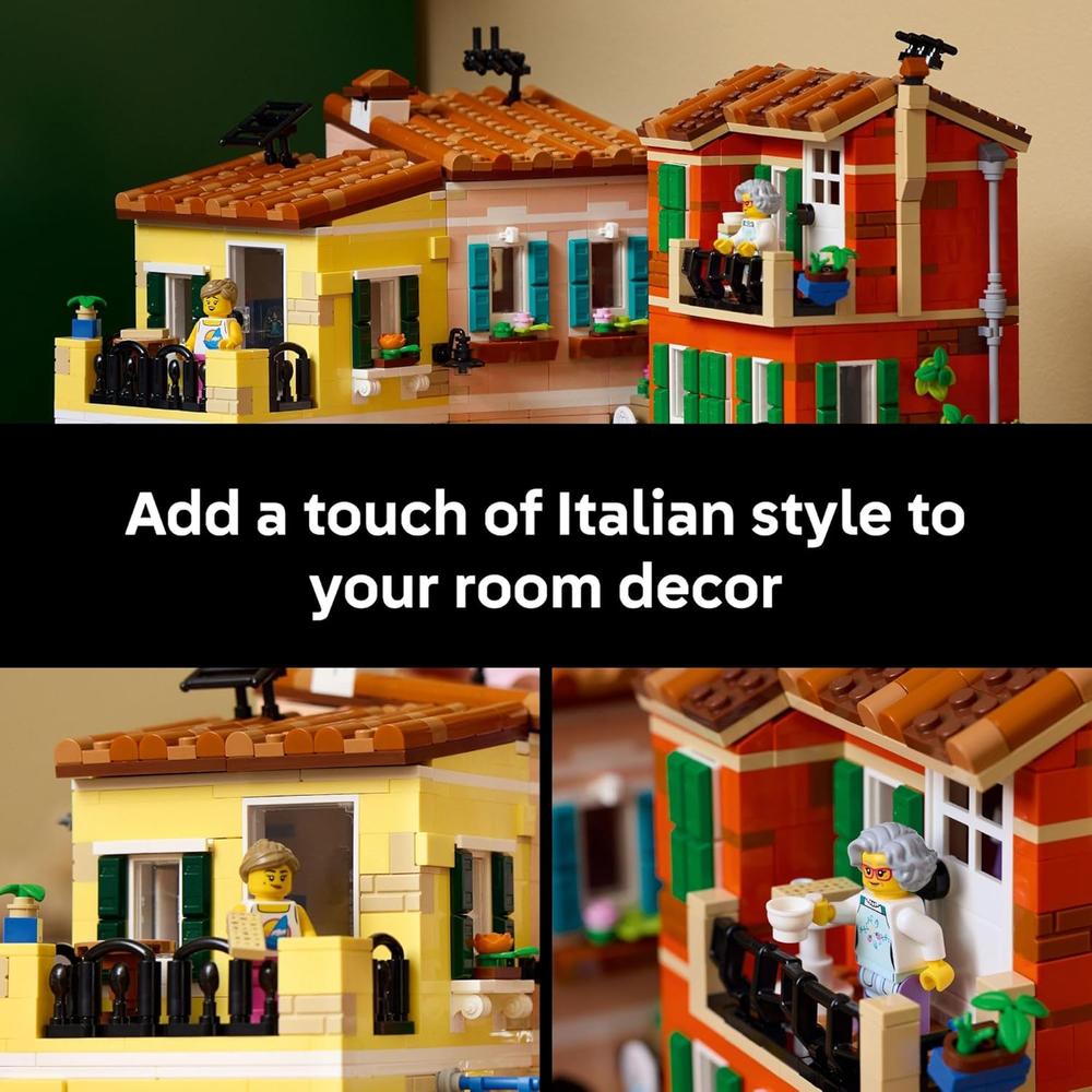 LEGO IDEAS RIVIERA ITALIANA, CONSTRUCCIÓN Y DECORACIÓN DIY PARA ADULTOS - 6