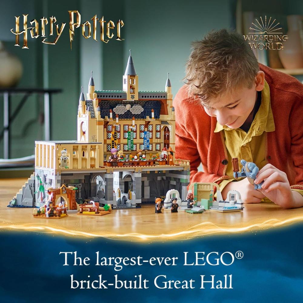 LEGO HARRY POTTER CASTILLO DE HOGWARTS, GRAN COMEDOR, SET DE JUEGO COLECCIONABLE - 2