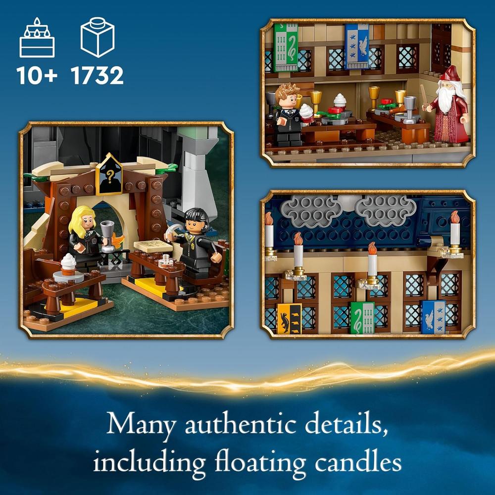 LEGO HARRY POTTER CASTILLO DE HOGWARTS, GRAN COMEDOR, SET DE JUEGO COLECCIONABLE - 3
