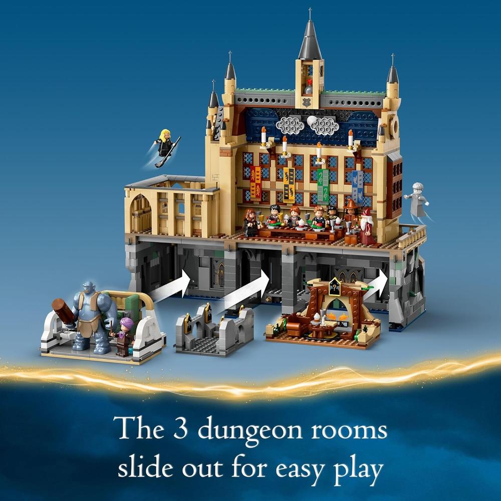 LEGO HARRY POTTER CASTILLO DE HOGWARTS, GRAN COMEDOR, SET DE JUEGO COLECCIONABLE - 6