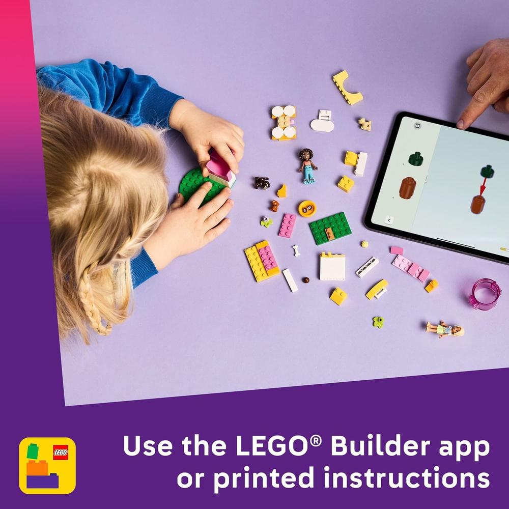 LEGO FRIENDS PARQUE DE CACHORROS, CONSTRUCCIÓN Y JUEGO CON PERROS Y MINIMUÑECAS - 4