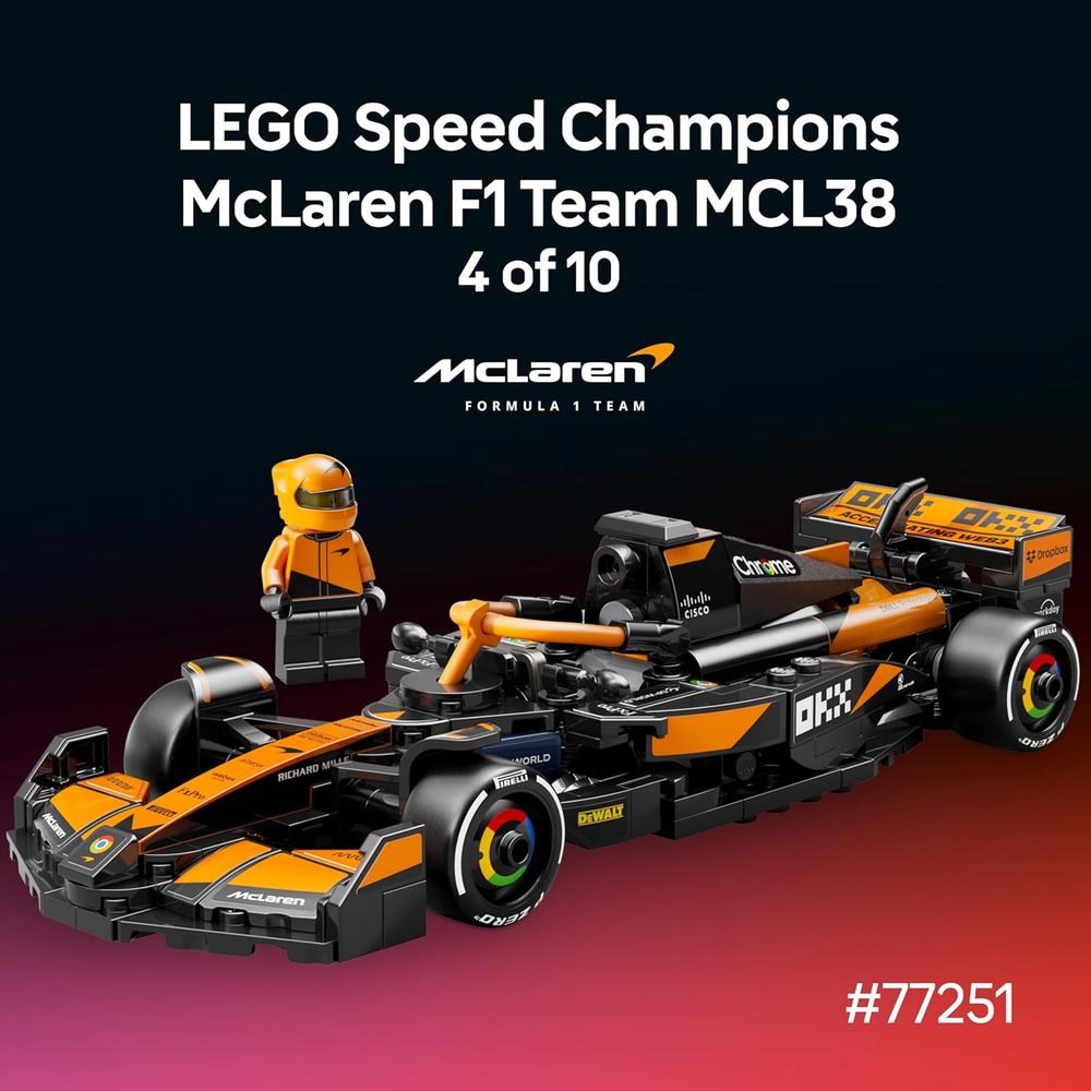 LEGO SPEED CHAMPIONS ULTIMATE F1 COLLECTOR'S PACK, 10 SETS EN 1 - 6
