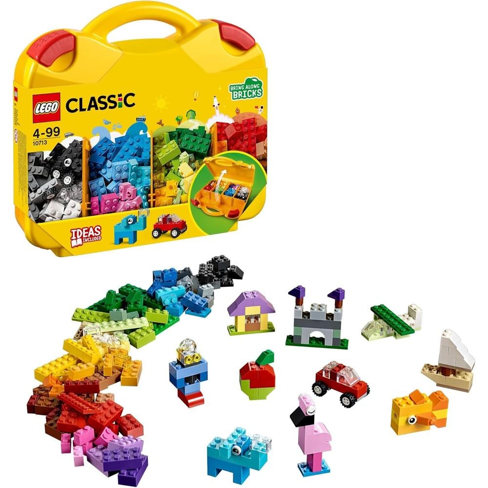 LEGO MALETÍN CREATIVO CLÁSICO CON BLOQUES DE COLORES PARA NIÑOS - 1
