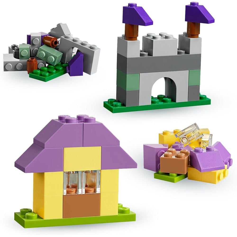 LEGO MALETÍN CREATIVO CLÁSICO CON BLOQUES DE COLORES PARA NIÑOS - 5