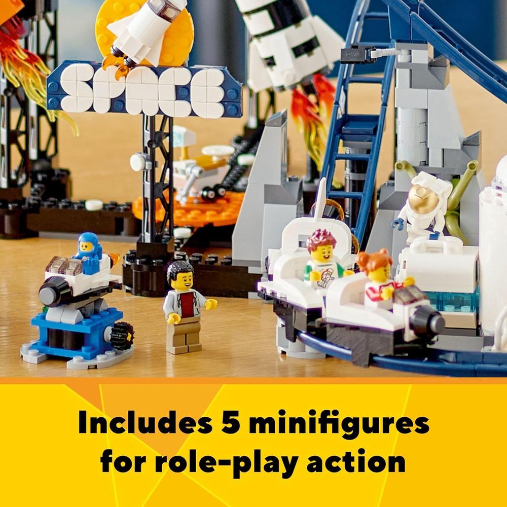 LEGO CREATOR 3 EN 1 PARQUE DE ATRACCIONES ESPACIAL CON MONTAÑA RUSA - 6