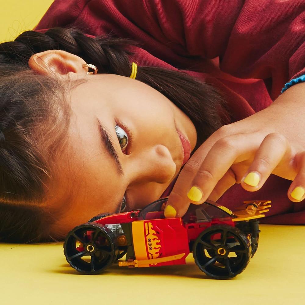 LEGO NINJAGO COCHE DE CARRERAS EVO DE KAI SET DE VEHÍCULO NINJA CON FIGURA DE ACCIÓN - 2