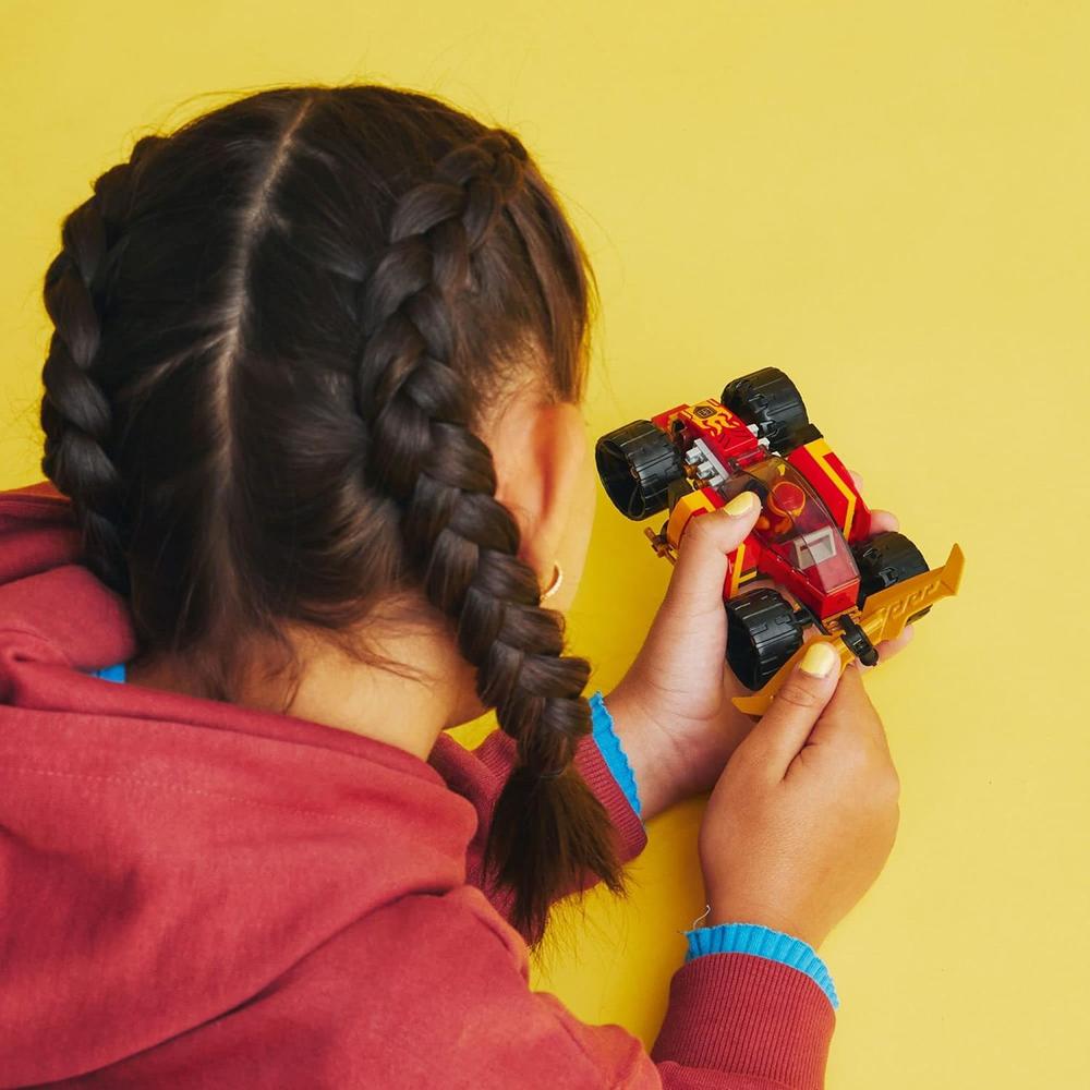 LEGO NINJAGO COCHE DE CARRERAS EVO DE KAI SET DE VEHÍCULO NINJA CON FIGURA DE ACCIÓN - 3